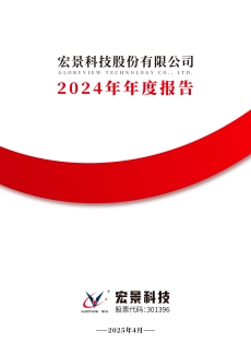 宏景科技：2024年年度報告